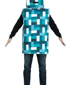 Dotsy's Entertainment Co. Kid's Halloween Costumes Fun World Monster Robot Blue Costume Minecraft