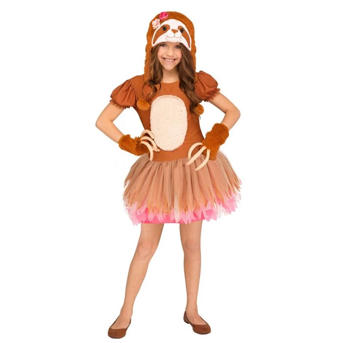 Dotsy's Entertainment Co. Kid's Halloween Costumes Sassy Sloth Costume Child Medium 3 Dotsy's Entertainment Co. Kid's Halloween Costumes Sassy Sloth Costume Child Medium