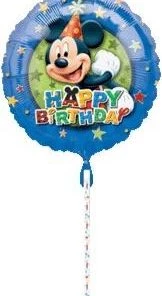 SKS 18in Mickey Birthday Stars Balloon