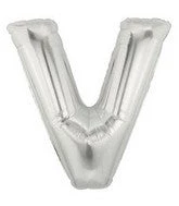 SKS Letter Balloons - Silver 36" 25 SKS Letter Balloons - Silver 36"