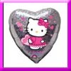 SKS The Valentine's Day Collection 18" Hello Kitty Love Hearts Foil Balloon