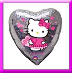 SKS The Valentine's Day Collection 18" Hello Kitty Love Hearts Foil Balloon