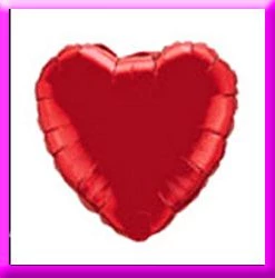 SKS 18" Red Heart Foil Balloon The Valentine's Day Collection