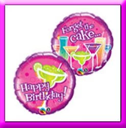 SKS 18in Birthday Forget The Cake Balloon