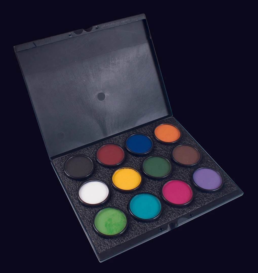 HM Paradise Makeup AQ ProPalette - 12 Colors 3 HM Paradise Makeup AQ ProPalette - 12 Colors