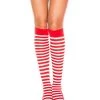 Forum Novelty Clown Socks, Red And White Stripes The Christmas Collection