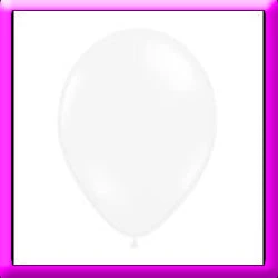 SKS 11" Diamond Clear Latex Balloon 3 SKS 11" Diamond Clear Latex Balloon