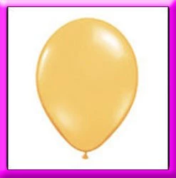 SKS 11" Chrome Gold Latex Balloon