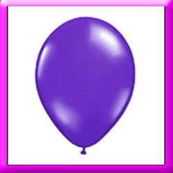 SKS 11" Purple Latex Balloon 3 SKS 11" Purple Latex Balloon