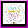 Qualatex 18" Have A Magical Day Foil Balloon