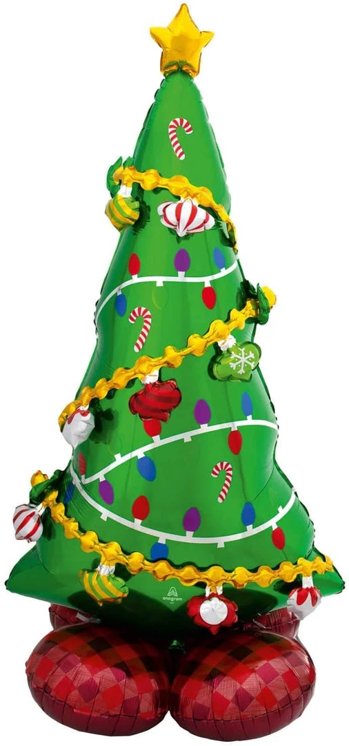 Anagram Balloons CHRISTMAS TREE 59" AIRLOONZ 3 Anagram Balloons CHRISTMAS TREE 59" AIRLOONZ