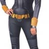 Dotsy's Entertainment Co. Superhero Adult Black Widow Deluxe Costume (Black Suit) – Black Widow Movie Adult Small