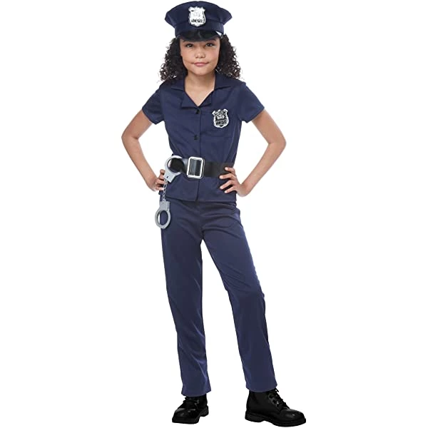 California Costumes Kid's Halloween Costumes California Costume Cute Cop Costume Child Large 10-12 3 California Costumes Kid's Halloween Costumes California Costume Cute Cop Costume Child Large 10-12