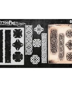 ProAiir Wiser's Tattoo Pro Stencils Wiser's Celtic Tattoo Pro Stencil