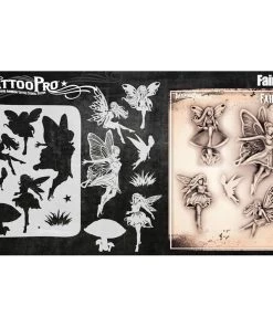 ProAiir Wiser's Tattoo Pro Stencils Wiser's Fairies Tattoo Pro Stencil