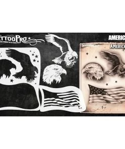 ProAiir Wiser's Tattoo Pro Stencils Wiser's Americana Tattoo Pro Stencil