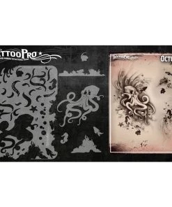 ProAiir Wiser's Octopus Tattoo Pro Stencil