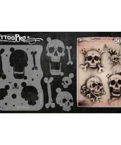 ProAiir Wiser's Tattoo Pro Stencils Wiser's Skulls Tattoo Pro Stencil 5 ProAiir Wiser's Tattoo Pro Stencils Wiser's Skulls Tattoo Pro Stencil