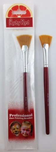 Ruby Red - Fan Brush Ruby Red Facepaint 3 Ruby Red - Fan Brush Ruby Red Facepaint