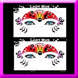 ProAiir Lady Bug Stencil Eyes 3 ProAiir Lady Bug Stencil Eyes