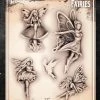 ProAiir Wiser's Tattoo Pro Stencils Wiser's Fairies Tattoo Pro Stencil
