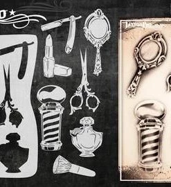 ProAiir Wiser's Hair And Makeup Tattoo Pro Stencil