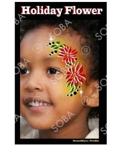 ProAiir Christmas Holiday Flower Poinsetta - Profile Stencil Profiles