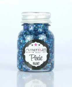 Amerikan Body Art Midnight Blue Pixie Paint Glitter - 1 Ounce