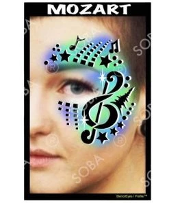 ProAiir Mozart - Profile Stencil (music Notes) Profiles