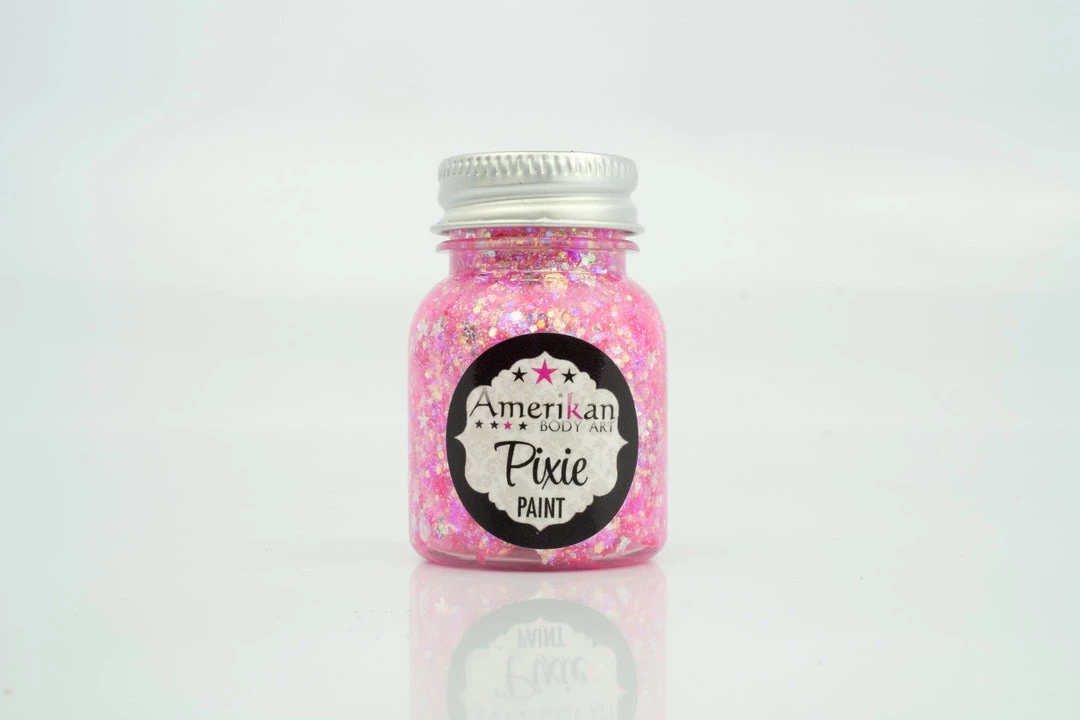 Amerikan Body Art Pretty In Pink Pixie Paint Glitter - 1 Ounce 3 Amerikan Body Art Pretty In Pink Pixie Paint Glitter - 1 Ounce