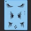 ProAiir Quick EZs QEZ Stencil - Lashes