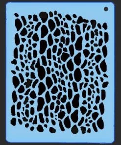 ProAiir QEZ Stencil - Reptile Skin Quick EZs