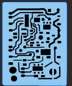 ProAiir Quick EZs QEZ Stencil - Circuit Board