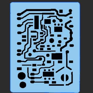 ProAiir Quick EZs QEZ Stencil - Circuit Board 3 ProAiir Quick EZs QEZ Stencil - Circuit Board