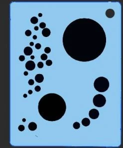 ProAiir QEZ Stencil - Circle Group Quick EZs