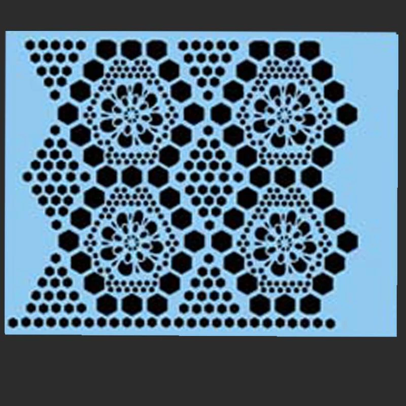 ProAiir Quick EZs QEZ Stencil - Lace 3 ProAiir Quick EZs QEZ Stencil - Lace