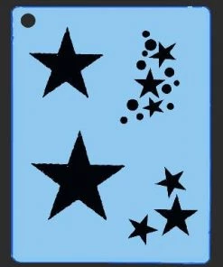 ProAiir Quick EZs QEZ Stencil - Star Group