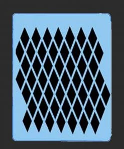 ProAiir Quick EZs QEZ Stencil - DIAMOND BACK