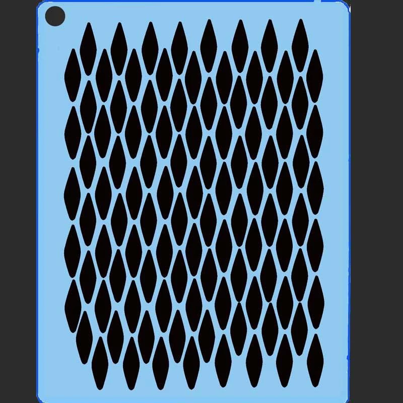 ProAiir QEZ Stencil - COBRA SCALES 3 ProAiir QEZ Stencil - COBRA SCALES