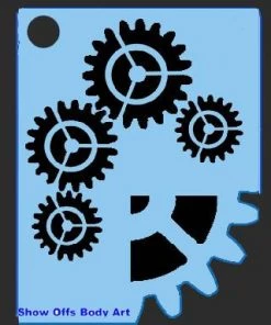 ProAiir QEZ Stencil - Gears