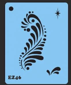 ProAiir Quick EZs QEZ Stencil - Leaf