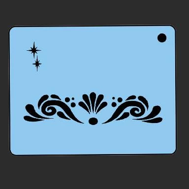 ProAiir QEZ Stencil - Crown Topper 1 Quick EZs 3 ProAiir QEZ Stencil - Crown Topper 1 Quick EZs