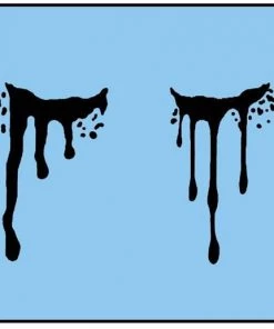 ProAiir Quick EZs QEZ Stencil - Bloody Eyes