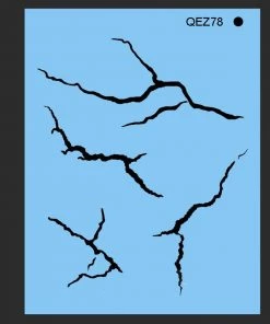 ProAiir QEZ Stencil - SMALL CRACKS Quick EZs
