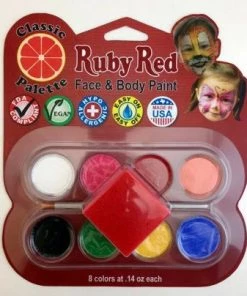 Ruby Red Classic Palette Ruby Red Facepaint