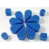 Ruby Red 8 Pack Petal Sponge- Dark Blue Brushes / Sponges