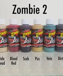 Hybrid Paint PROAIIR HYBRID WATERPROOF MAKEUP 2oz - ZOMBIE 2 COLOR 6 PACK