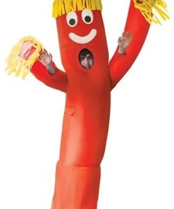 Dotsy's Entertainment Co. Kids Red Wavy Arm Guy Inflatable Halloween Costume
