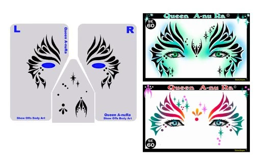 ProAiir Queen A-nu Ra Stencil Eyes - Child 3 ProAiir Queen A-nu Ra Stencil Eyes - Child
