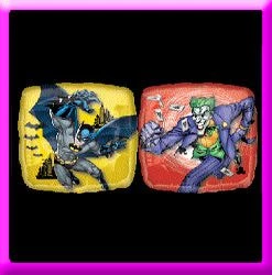 SKS 17" Batman / Joker Balloon Clearance. Superhero
